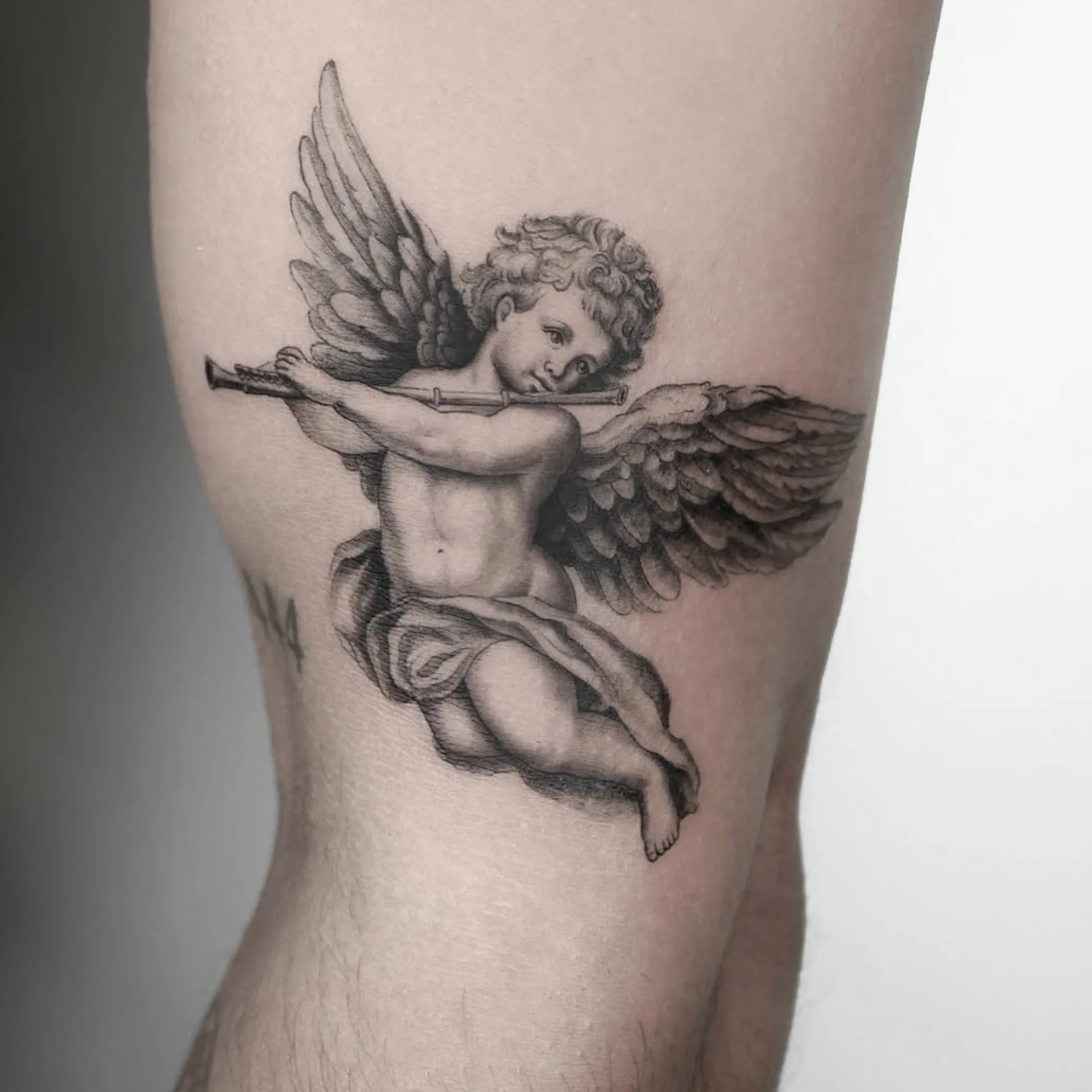 sharp, well-lit tattoo