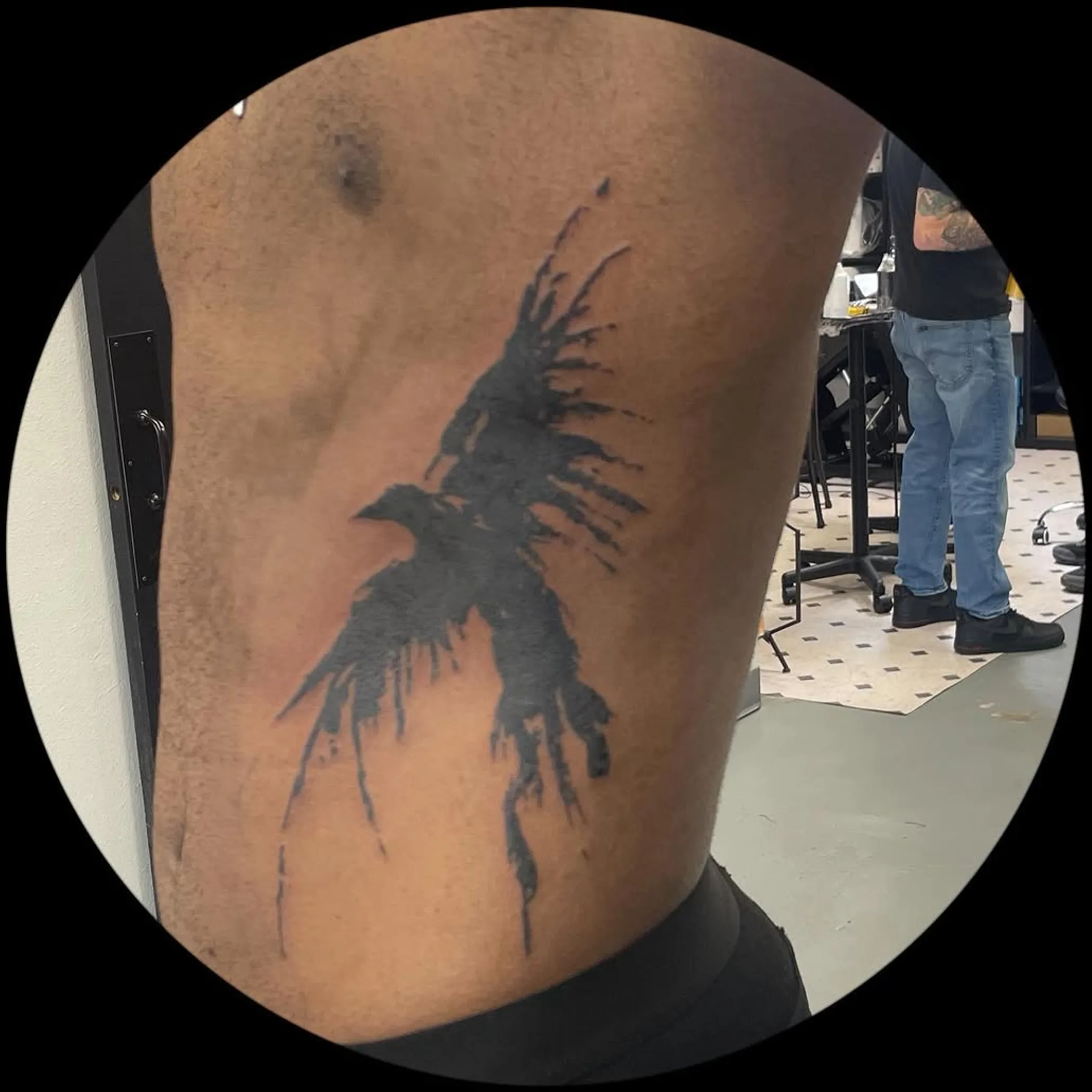 well-lit tattoo photograph